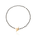 Floral Choker Flower Clasp Necklace